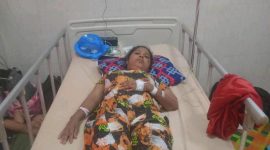 Hikma Wati (38) Warga Desa Rantau Gedang, Kecamatan Mersam - Batanghari Derita Kanker Darah Yang Membutuhkan Uluran Tangan Para Dermawan, Sabtu (25/3/2023). 