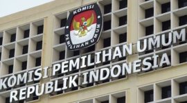 Foto : Kantor KPU RI di Jln. Imam Bonjol Jakarta Pusat 