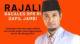 Rajali Bacaleg DPR RI dari Partai Buruh, Senin (15/05/20234). Foto : Rajali