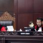 Ketua Mahkamah Konstitusi Anwar Usman saat Membacakan Putusan Sistem Pemilu, Kamis (15/06/2023). Foto : tvOneNews.com