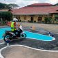 Dokumentasi Satpas Polres Tanjab Timur Laksanakan Uji Praktik SIM C dengan Skema Sirkuit Baru, Senin (14/8/23). FOTO : Humas RTT