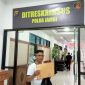 Ketua RLH Dedi Saputra saat Melaporkan ke Dirreskrimsus Polda Jambi, Selasa (08/08/2023). Foto : ist