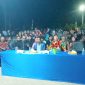 Lurah Teluk Dawan Wahyu Setiawan Bersama Ketua RW/RT saat Menghadiri Pembukaan Lomba Karaoke, Minggu (20/08/2023). Foto : bj