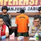Kapolres Tanjab Timur AKBP Heri Supriawan, SIK, MH saat Konferensi Pers di Aula Sanika Satyawada Polres Tanjab Timur, Rabu (2/8/23). [FOTO : HUMAS RTT]