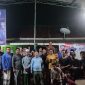 H. Saipudin Bersama Masyarakat Peserta Lomba Domino di HUT Partai Demokrat yang ke 22 Tahun, Senin (11/9/2023). Foto : bj