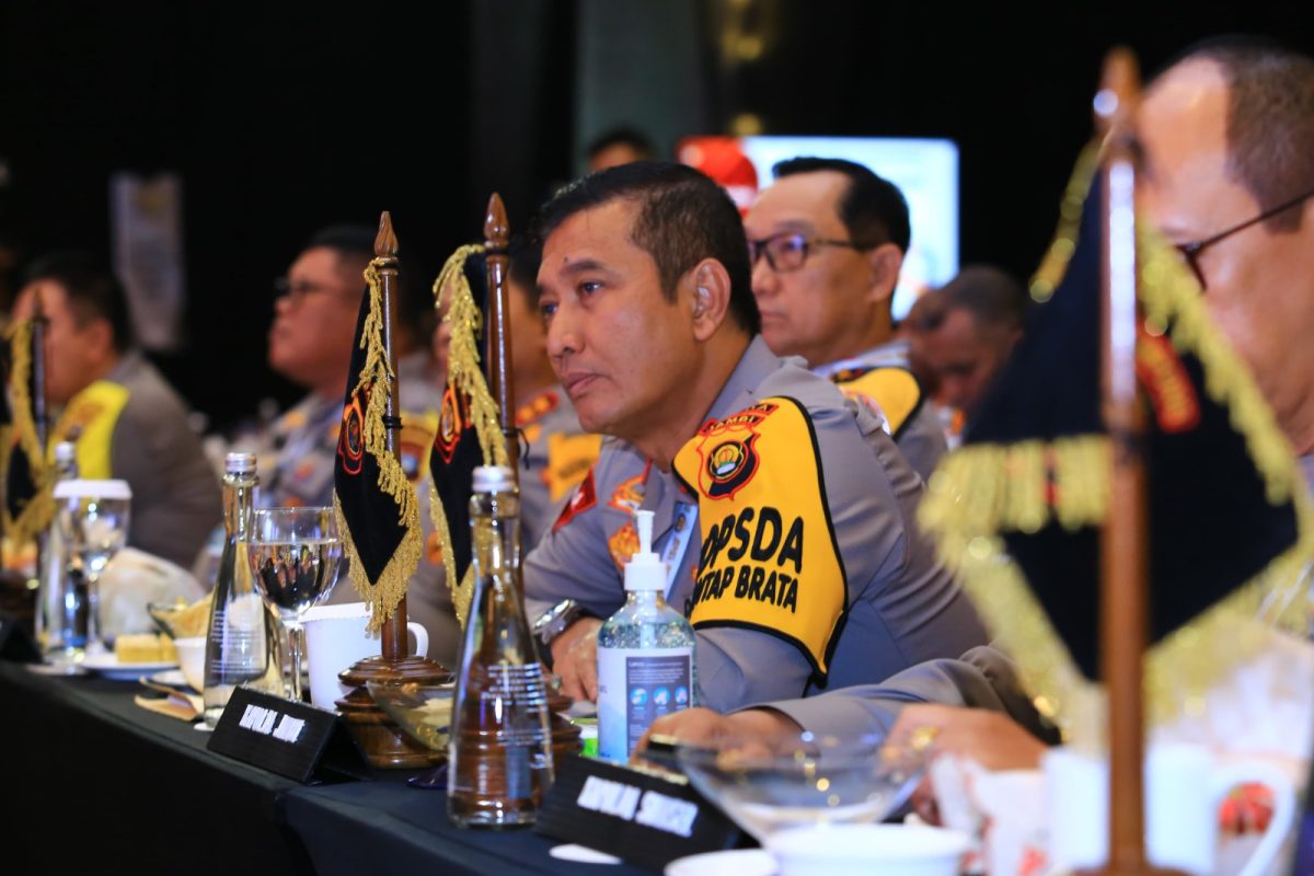 Kapolda Jambi Irjen Pol Rusdi Hartono saat Menghadiri Apel Kasatwil Polri di Jakarta, Rabu (1/11/2023). Foto : ist