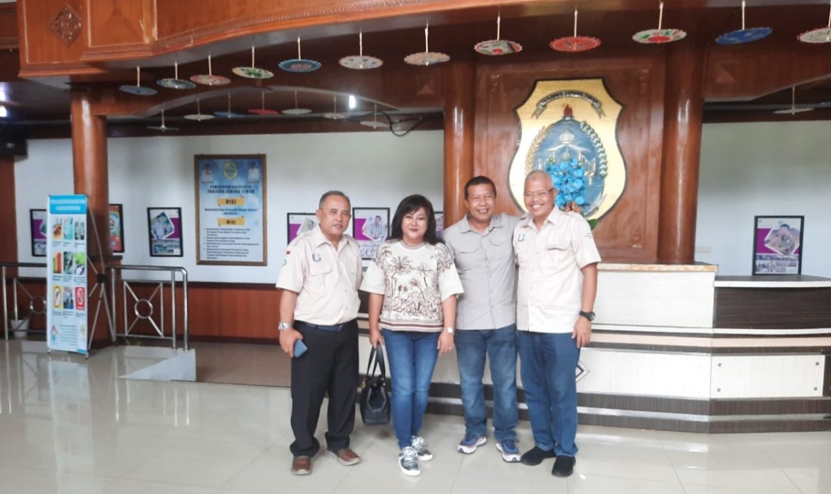 Kunjungan Dirut PT. Cemerlang Group di Bumi Sepucuk Nipah Serumpun Nibung, Jum'at (17/11/2023). Foto : bj