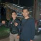 Ketua Panwascam Muara Sabak Barat Edy Saripudin saat Melakukan Patroli diwilayah Sabak Barat, Minggu (11/02/2024). Foto : Edy