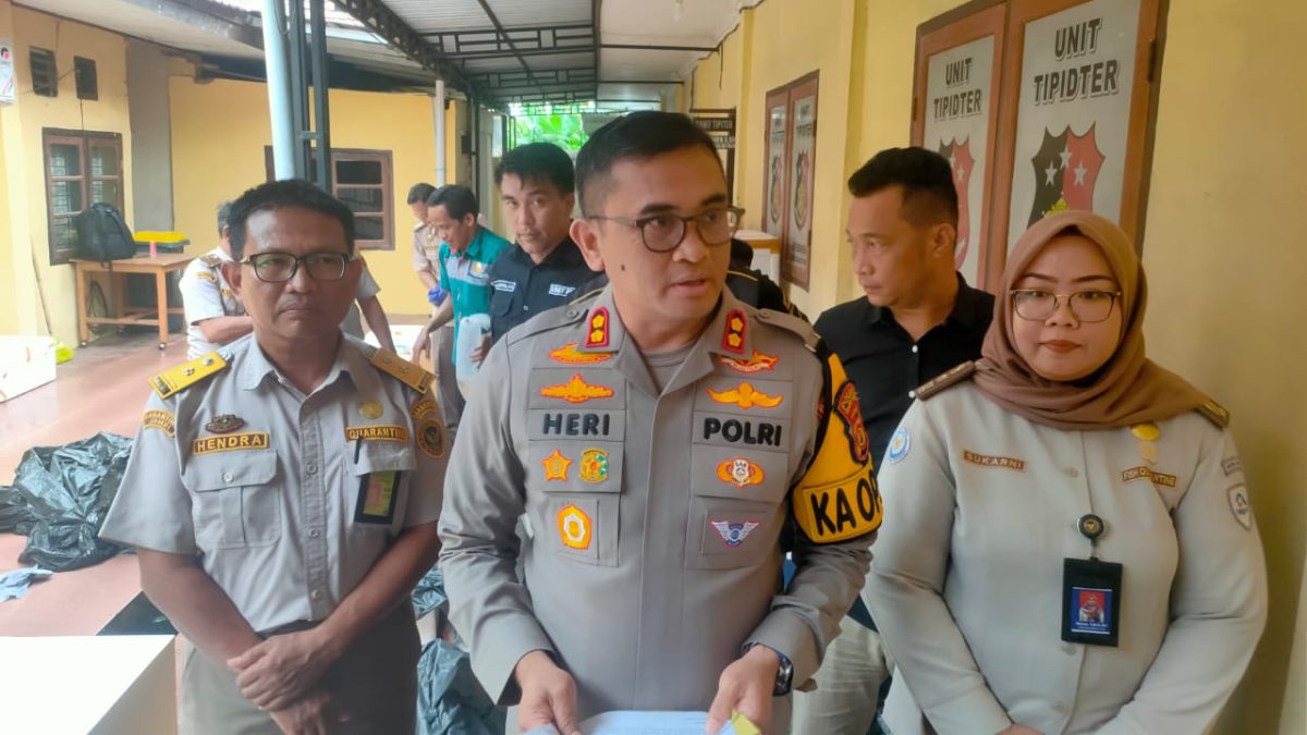 Kapolres Tanjab Timur, AKBP Heri Supriawan.