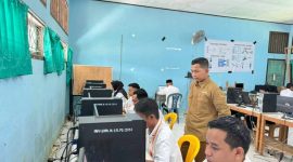 Bawaslu Tanjab Timur Melaksanakan Evaluasi Panwascam Existing, Minggu (28/4/2024). FOTO : bj