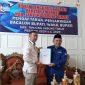 Kembalikan Formulir Pendaftaran ke Partai Demokrat, Muslimin Tanja Mantap Maju Pada Pilbup Tanjab Timur, Jum'at (26/4/2024). FOTO : ist