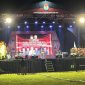 Panggung Megah Kegiatan Lounching Pilkada Serentak 2024 oleh KPU TANJAB TIMUR/ist.