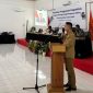 Ketua Bawaslu Tanjabtim, Tarmuzi saat Memberikan Arahan dalam Rakor Bersama Panwascam se-kabupaten, Jum'at (19/7/2024). FOTO : bj