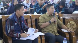 Bawaslu Tanjabtim Imbau Bakal Pasangan Calon Tidak Mengerahkan Masa Dalam Jumlah yang Besar saat Mendaftar di KPU, Sabtu (23/8). FOTO : bj