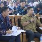 Bawaslu Tanjabtim Imbau Bakal Pasangan Calon Tidak Mengerahkan Masa Dalam Jumlah yang Besar saat Mendaftar di KPU, Sabtu (23/8). FOTO : bj