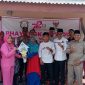Penyerahan Rumah Layak Huni di Kelurahan Teluk Dawan, Rabu (11/9/24). FOTO : bj