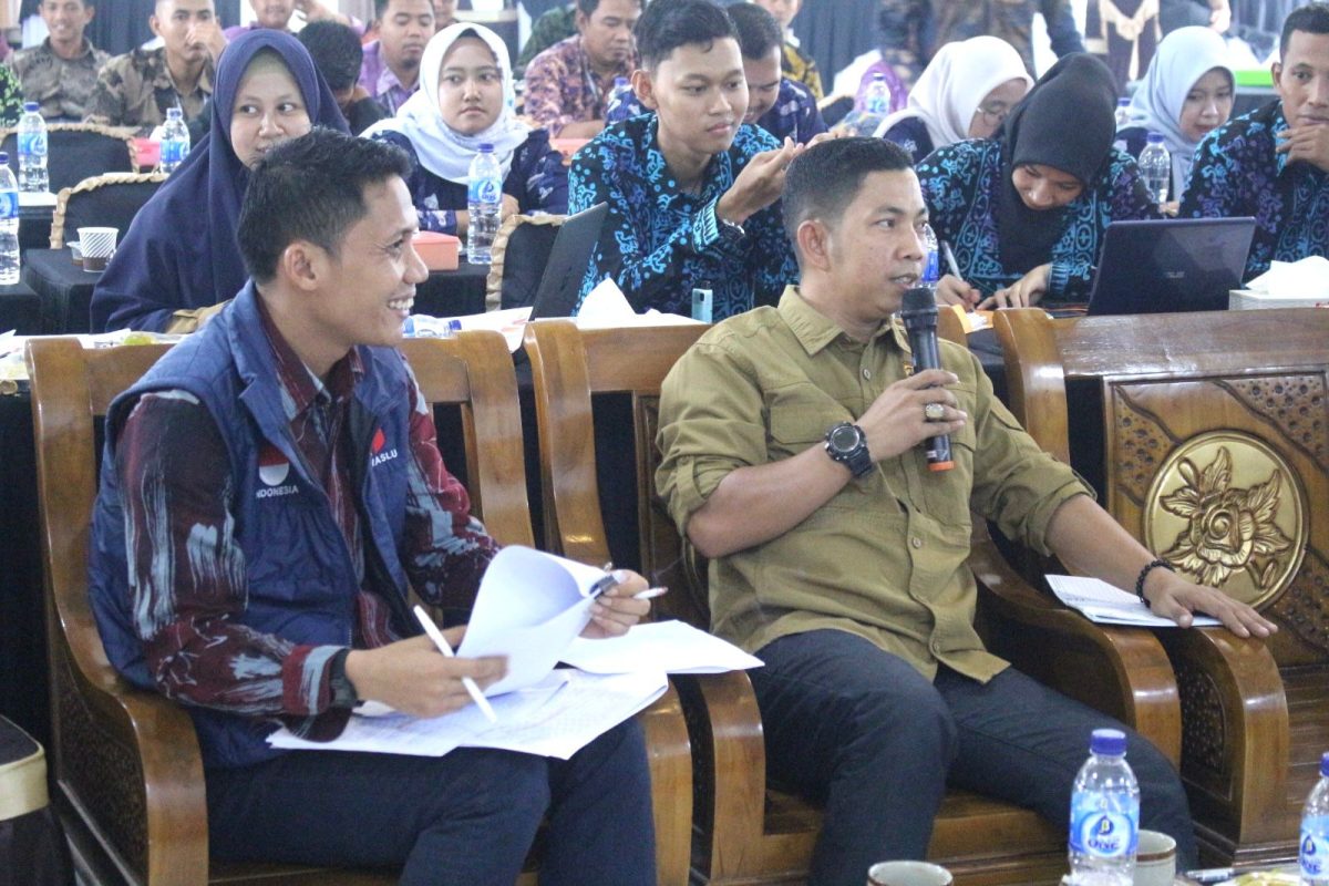 Bawaslu Tanjabtim Rekrut 507 Pengawas TPS, Rabu (18/9/2024). FOTO : bj