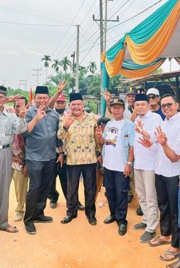 Relawan Saroha Siap Bergerak Menangkan Paslon 03 di Kecamatan Betara