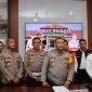 Press Release Polres Tanjabtim, Ungkap Berbagai Kasus Sepanjang Tahun 2024, Selasa (31/12/24). FOTO : Humas