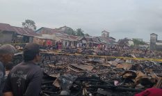 15 Unit Rumah Penduduk di Sadu Hangus Terbakar, 1 Orang Meninggal Dunia 