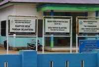 Foto : Kantor Desa Pandan Sejahtera (ist)