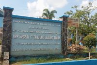 Foto: Gedung SMPN 17 Tanjab Timur, (ist).