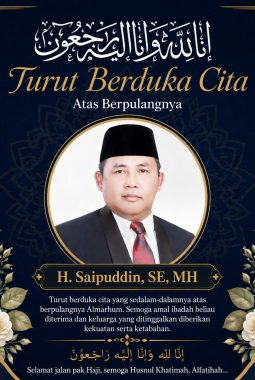 Edy Saripudin Kenang H. Saipudin: Sosok Teladan dan Kompas Moral Masyarakat Telah Berpulang