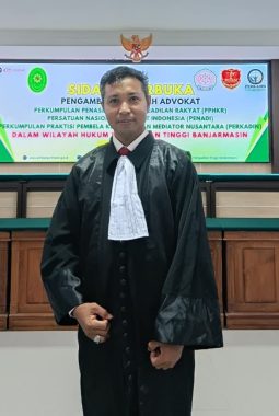 Resmi Disumpah sebagai Advokat, Rajali Tegaskan Komitmen Bela Masyarakat Kecil dan Tegakkan Keadilan