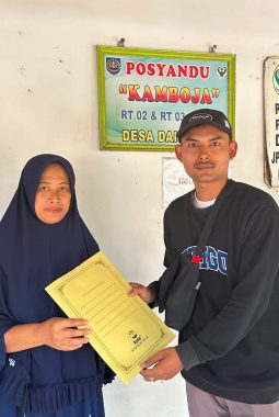 Peduli Kesehatan, SPPI Margasari Salurkan Bantuan Nutrisi untuk Anak Penderita TBC di Danaraja