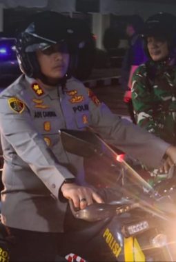 Polres Tanjab Timur Gelar Patroli Gabungan, Sasar Kenakalan Remaja hingga Balap Liar